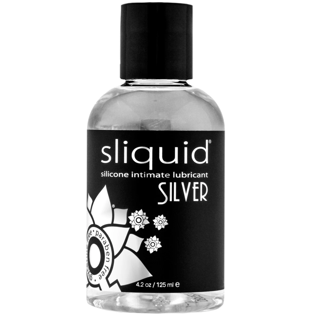 Sliquid Natural Silver Siliconen Glijmiddel 125 Ml 1 Sliquid Natural Silver Siliconen Glijmiddel 125 Ml