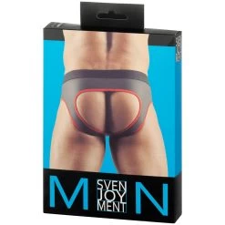 Orion Svenjoyment Neopreen Jock Met Rits Rood -Sinful 18846 svenjoyment neopren jock med lynlaas roed 90 pack q100