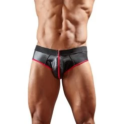 Orion Svenjoyment Neopreen Jock Met Rits Rood