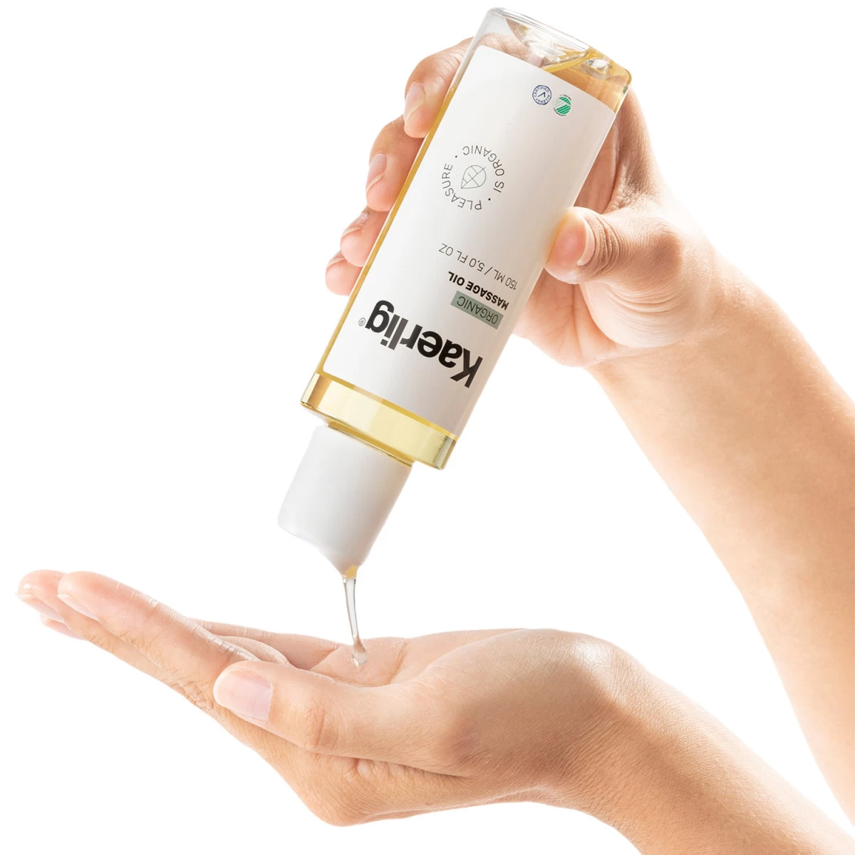 Kaerlig Biologische Massageolie 150 Ml 3 Kaerlig Biologische Massageolie 150 Ml - Afbeelding 3