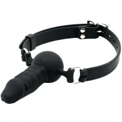 Rimba Siliconen Gag Met Dildo