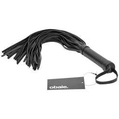 Obaie Kunstleren Flogger 42 Cm -Sinful 19413 obaie immiteret l der flogger 42 cm 01 1