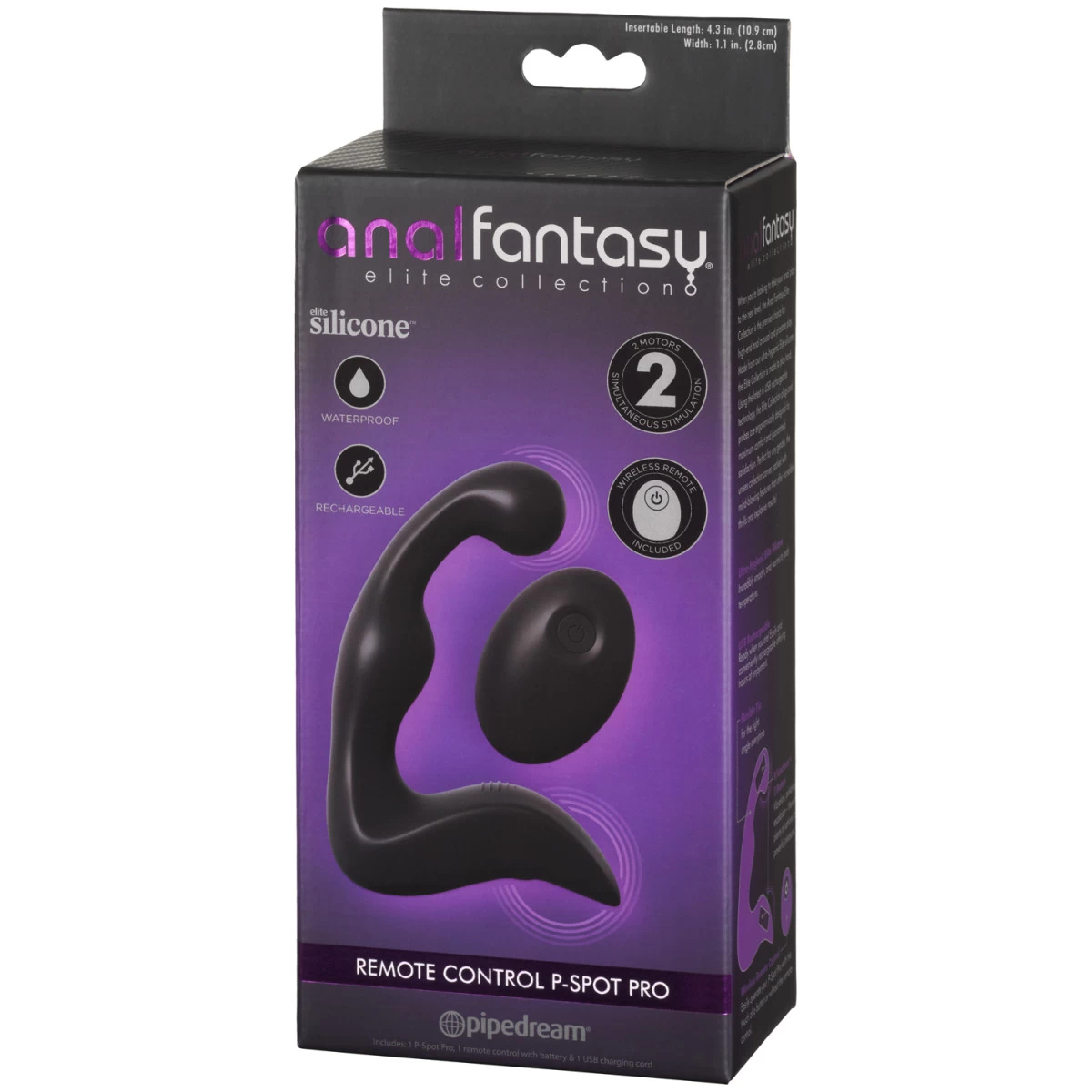 Pipedream Anal Fantasy P-Spot Pro Prostaatstimulator Met Afstandsbediening 7 Pipedream Anal Fantasy P-Spot Pro Prostaatstimulator Met Afstandsbediening - Afbeelding 7