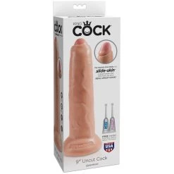 Pipedream King Cock Uncut Realistische Dildo 23 Cm -Sinful 19527 king cock uncut realistisk dildo 23 cm 02