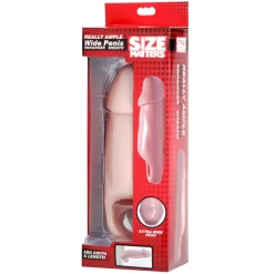 XR Brands Size Matters Really Ample Wide Penis Sleeve -Sinful 19694 size matters really ample wide penis sleeve 01