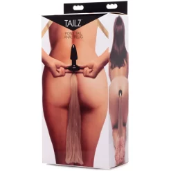 XR Brands Tailz Pony Tail Buttplug -Sinful 19698 tailz pony tail anal plug 01