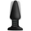 XR Brands Rimmers Smooth Rimming Vibrerende Buttplug Met Afstandsbediening