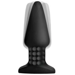 XR Brands Rimmers Smooth Rimming Vibrerende Buttplug Met Afstandsbediening