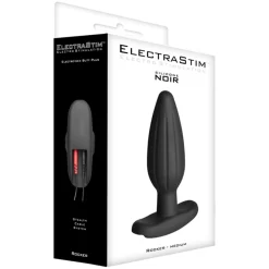ElectraStim Silicone Noir Rocker Butt Plug - Medium 9 ElectraStim Silicone Noir Rocker Butt Plug - Medium -Sinful 19919 electrastim rocker butt plug medium q100 01