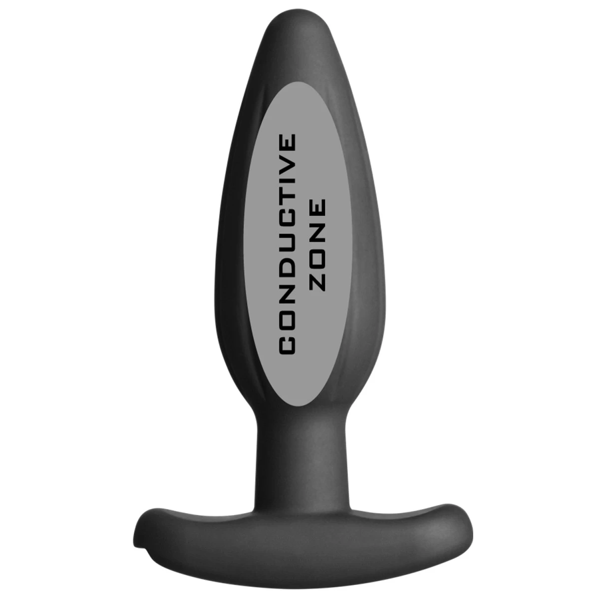 ElectraStim Silicone Noir Rocker Butt Plug - Medium 1 ElectraStim Silicone Noir Rocker Butt Plug - Medium