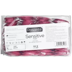 Pasante Sensitive Feel Ultra Thin Condooms 144-Pack