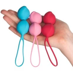 Satisfyer Strengthening Balls Geishaballen Trainingsset  -Sinful 21173 satisfyer pelvic floor strengthening balls double 3 pcs 50 hand q100 1