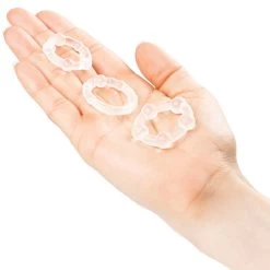 Baseks Triple Fun Cockring Set -Sinful 21570 baseks triple fun cock ring set ninghai q100 07
