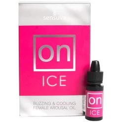 Sensuva On Ice Clitoris Stimulatieolie 5 Ml