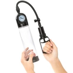 MR.MEMBR Penispomp Met Manometer -Sinful 21684 mr. membr penis pumpe med trykm ler q100 01 1
