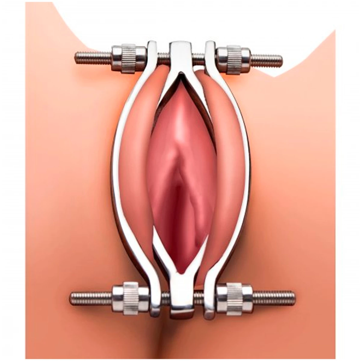 XR Brands Master Series Schaamlippenklem 3 XR Brands Master Series Schaamlippenklem - Afbeelding 3