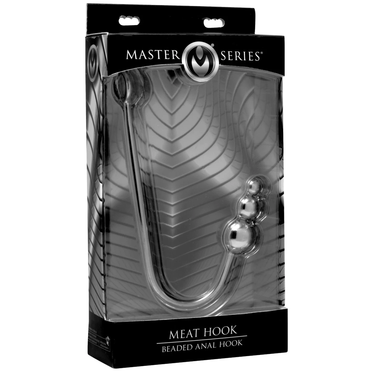 XR Brands Master Series Anale Haak Met Kralen 4 XR Brands Master Series Anale Haak Met Kralen - Afbeelding 4