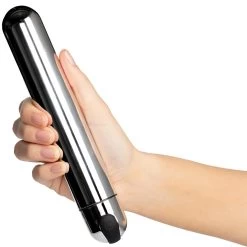 XR Brands Master Series Thunder Bulletvibrator XL -Sinful 21753 master series thunder bullet vibrator xl 05 hand q100