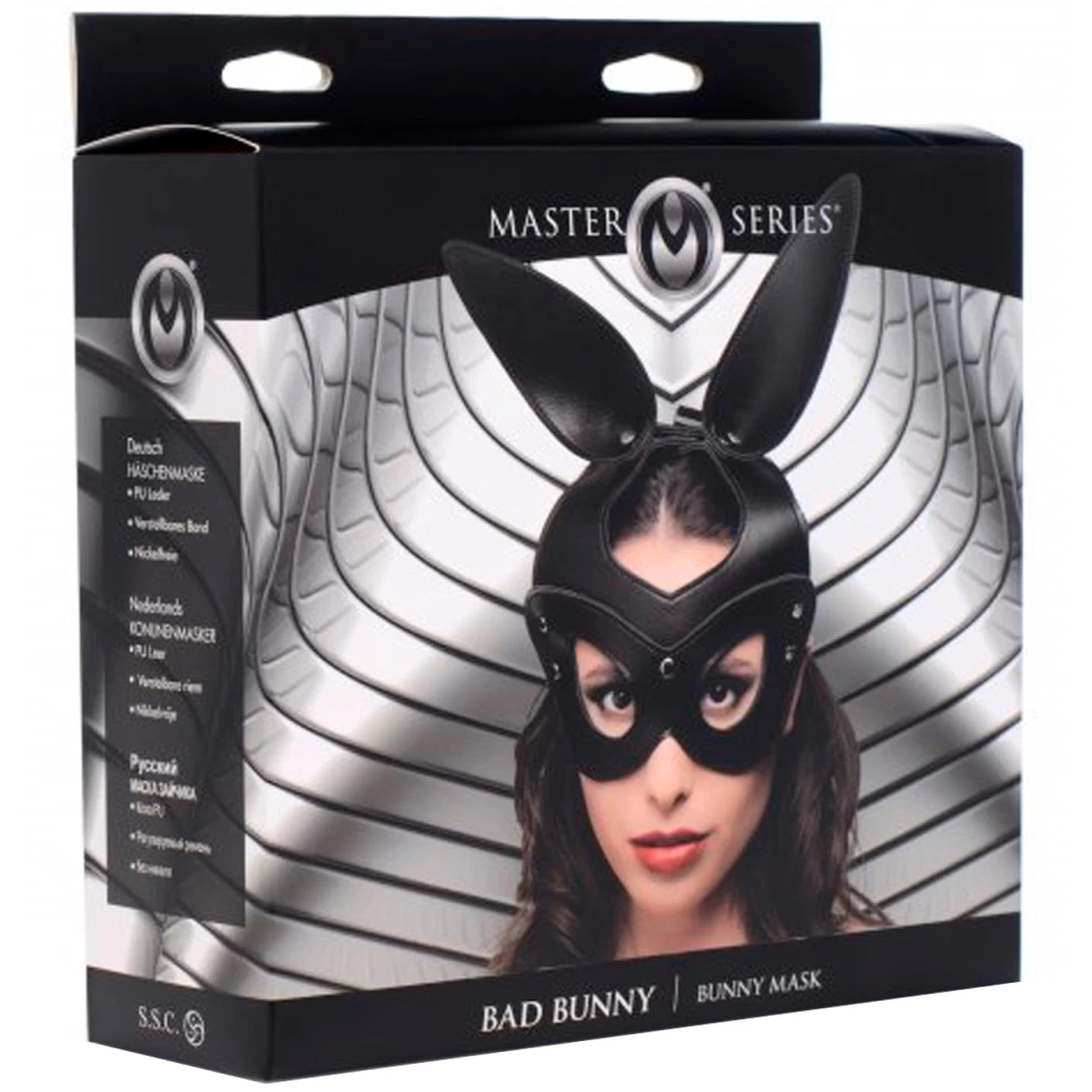 XR Brands Master Series Bad Bunny BDSM Masker 4 XR Brands Master Series Bad Bunny BDSM Masker - Afbeelding 4