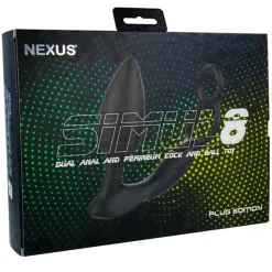 Nexus Stimul8 Vibrerende Buttplug Met Cockring -Sinful 22015 nexus stimul8 edition butt plug q100 03