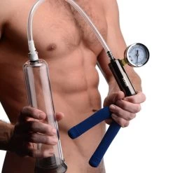 XR Brands Tom Of Finland Heavy Duty Penispomp Met Manometer -Sinful 22126 heavy duty penis pumpe med trykm ler q100 05
