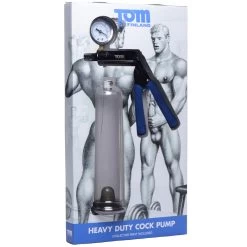 XR Brands Tom Of Finland Heavy Duty Penispomp Met Manometer -Sinful 22126 heavy duty penis pumpe med trykm ler q100 06