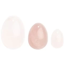 La Gemmes Yoni Ei Rozenkwarts -Sinful 22276 la gemmes rose quartz yoni egg q100 03