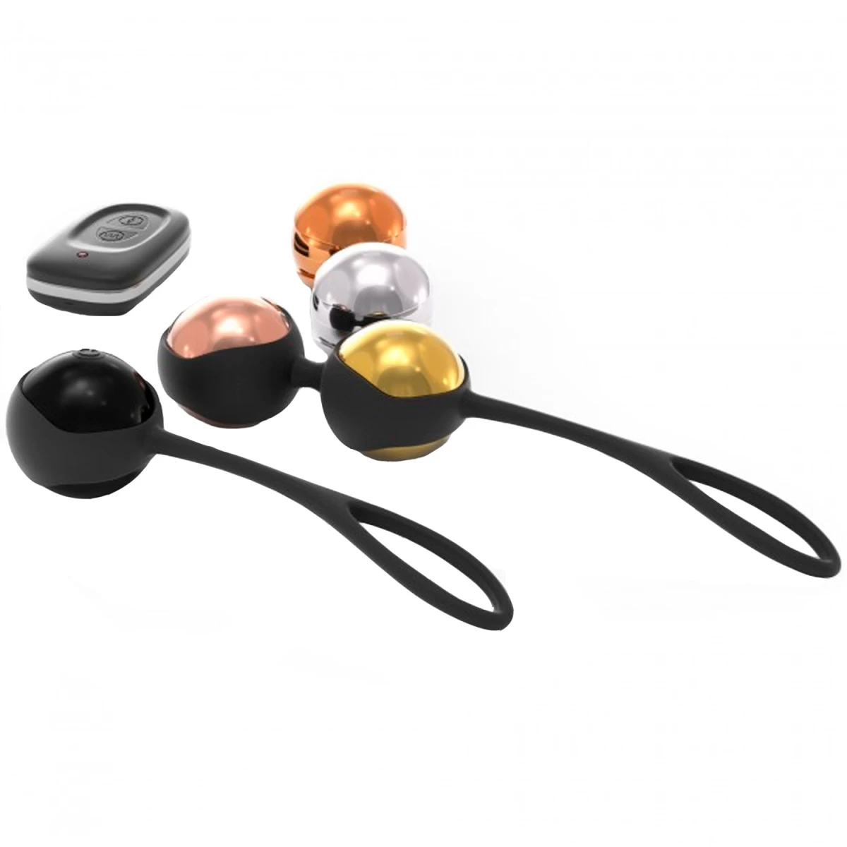 Marc Dorcel Kegelballenset Met Afstandsbediening En Vibrator 2 Marc Dorcel Kegelballenset Met Afstandsbediening En Vibrator - Afbeelding 2