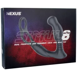 Nexus Simul8 Prostaatstimulator Met Cockring -Sinful 22344 nexus simul8 prostata edition butt plug q100 05