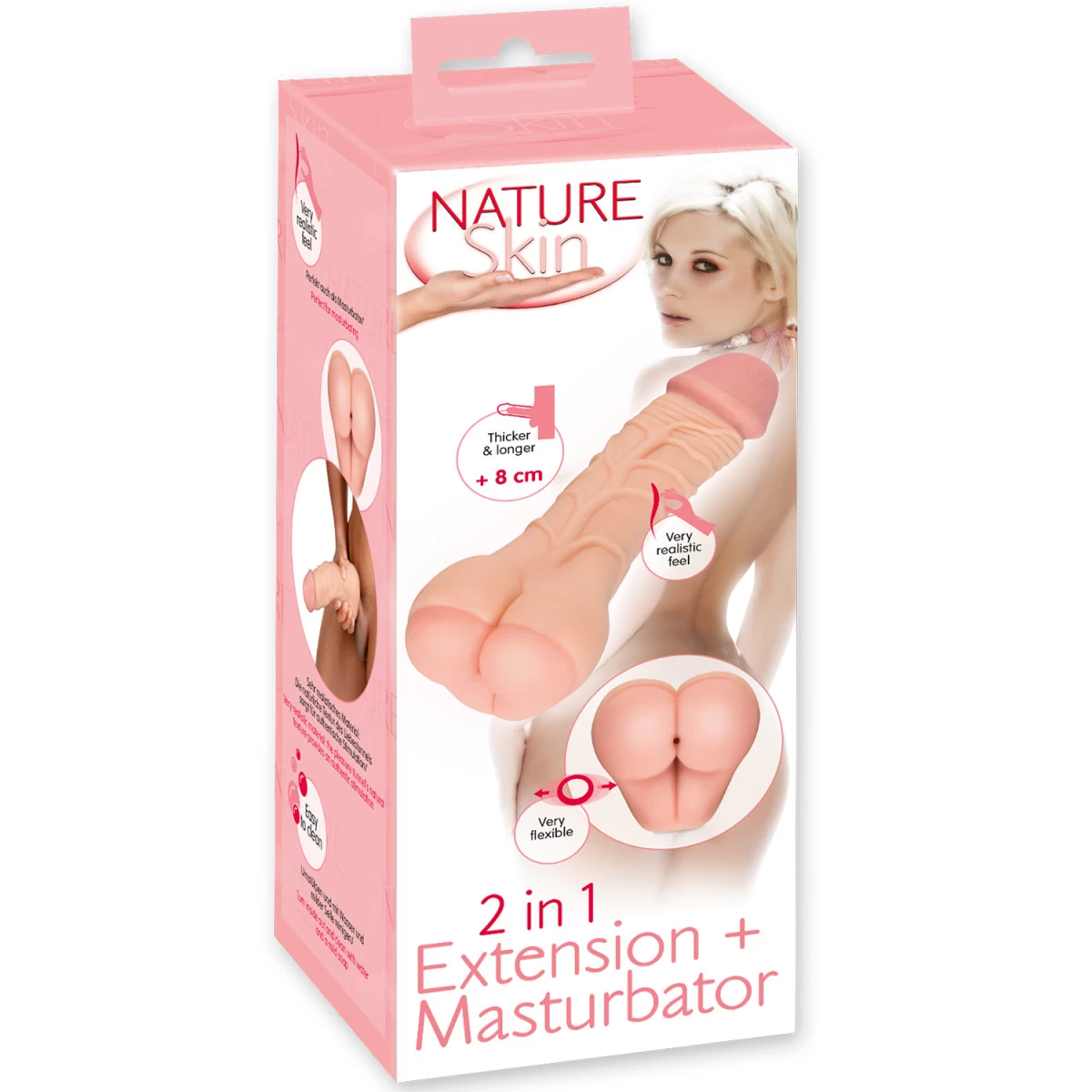 Orion Nature Skin 2-in-1 Penissleeve En Masturbator 5 Orion Nature Skin 2-in-1 Penissleeve En Masturbator - Afbeelding 5