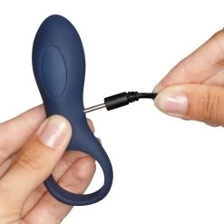 Amaysin Oplaadbare Vibrerende Cockring -Sinful 22468 amaysin vibrerende love ring opladelig 06 hand q100