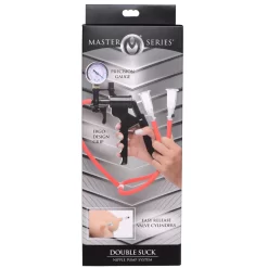 XR Brands Master Series Double Suck Tepelpomp Set 11 XR Brands Master Series Double Suck Tepelpomp Set -Sinful 22506 master series double suck til brystvorter 10 package q100