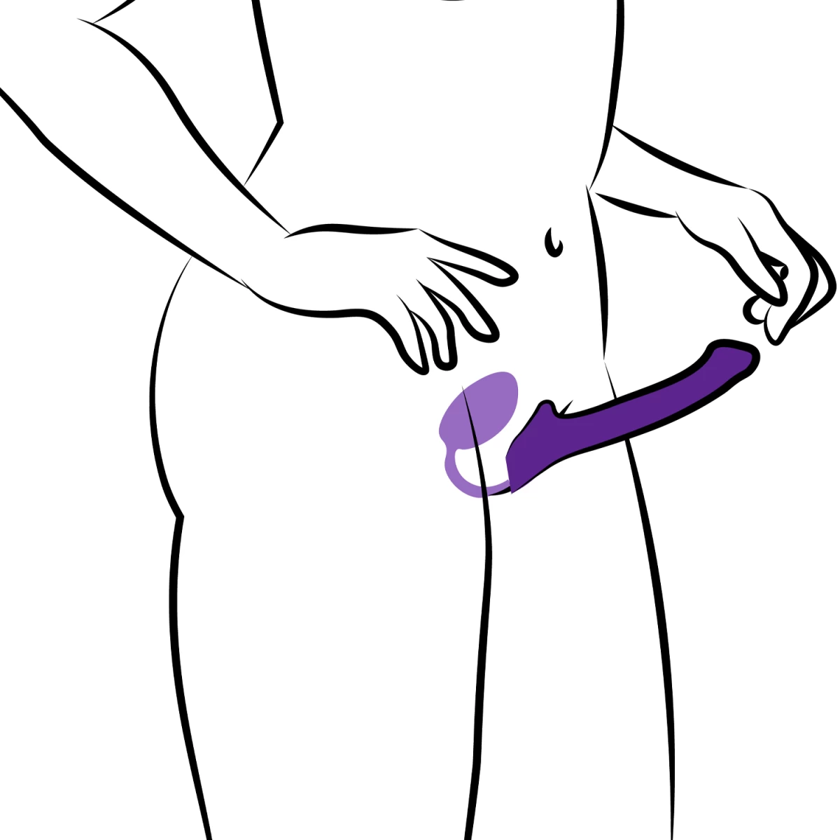 Strap-On-Me Buigzame Strap-On Large 4 Strap-On-Me Buigzame Strap-On Large - Afbeelding 4