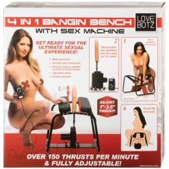 XR Brands LoveBotz 4 In 1 Bangin Bench Sex Machine 13 XR Brands LoveBotz 4 In 1 Bangin Bench Sex Machine -Sinful 22592 lovebotz 4 in 1 bangin bench sex stol 10 package q100 1