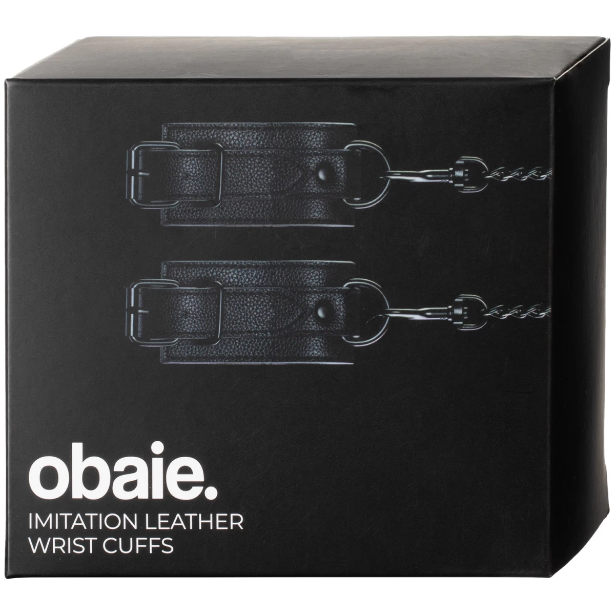 Obaie Kunstleren Verstelbare Handboeien 5 Obaie Kunstleren Verstelbare Handboeien - Afbeelding 5