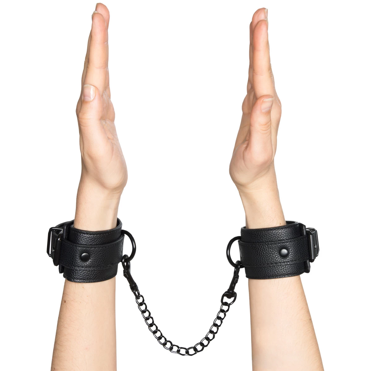 Obaie Kunstleren Verstelbare Handboeien 4 Obaie Kunstleren Verstelbare Handboeien - Afbeelding 4