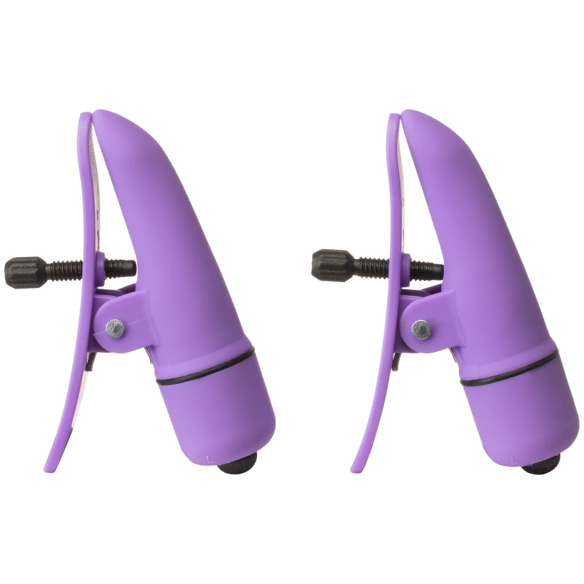 CalExotics Nipplettes Paarse Tepelklemmen Met Vibrator 1 CalExotics Nipplettes Paarse Tepelklemmen Met Vibrator