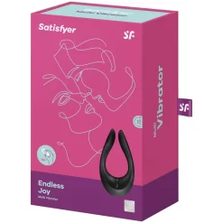 Satisfyer Endless Joy Partner Vibrator Zwart 19 Satisfyer Endless Joy Partner Vibrator Zwart -Sinful 22961 satisfyer endless joy par vibrator sort 90 pack q100