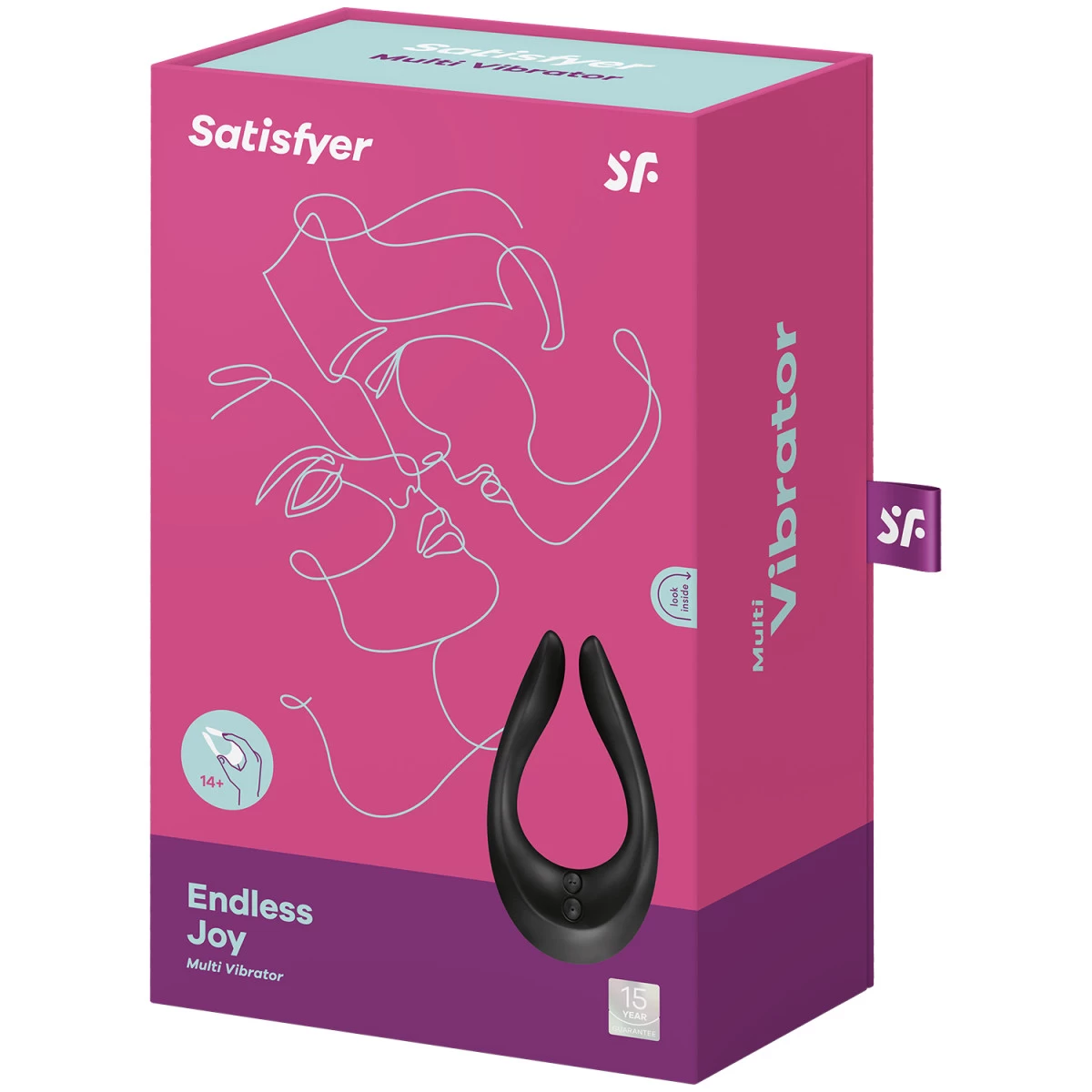 Satisfyer Endless Joy Partner Vibrator Zwart 10 Satisfyer Endless Joy Partner Vibrator Zwart - Afbeelding 10