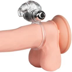 Baseks Clear Vibrerende Rabbit Cockring -Sinful 22994 baseks vibrerende rabbit penisring klar 03 q100