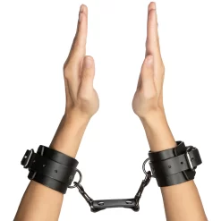 Obaie Classic Leren Verstelbare Handboeien -Sinful 23086 new obaie aegte laeder klassisk handleds manchetter 05 hand q100