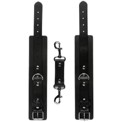 Obaie Classic Leren Verstelbare Handboeien -Sinful 23086 obaie aegte laeder klassisk handleds manchetter 03 q100