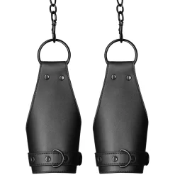 Obaie Kunstleren Verstelbare Hang Handboeien 6 Obaie Kunstleren Verstelbare Hang Handboeien -Sinful 23091 obaie imiteret laeder hanging manchetter 02 q100 1