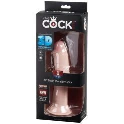 Pipedream King Cock Plus Triple Density Dildo Met Zuignap 23,5 Cm -Sinful 23462 king cock plus realistisk dildo 20 cm 90 pack q100