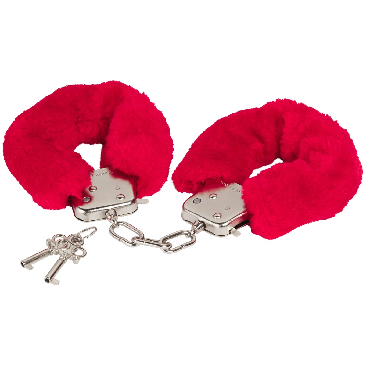 Baseks Pluche Red Handboeien 1 Baseks Pluche Red Handboeien