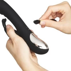 Sinful Hot Date Oplaadbare Rabbit Vibrator -Sinful 23656 sinful hot date rabbit vibrator opladelig 51 hand q100