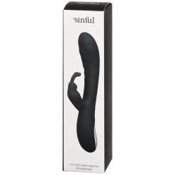 Sinful Hot Date Oplaadbare Rabbit Vibrator -Sinful 23656 sinful hot date rabbit vibrator opladelig 90 pack q100