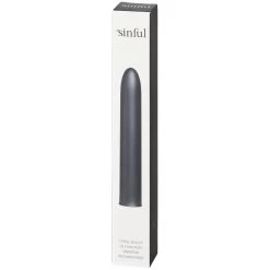 Sinful Thrill Oplaadbare Bulletvibrator 9 Sinful Thrill Oplaadbare Bulletvibrator -Sinful 23657 sinful thrill bullet 10 funktions vibrator opladelig 90 pack q100
