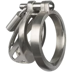 Bon4Micro Roestvrijstalen Kuisheidskooi -Sinful 23853 bon4 micro metal chasity cage 03 q100