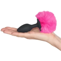 Happy Rabbit Buttplug Met Kleine Konijnenstaart -Sinful 23882 happy rabbit butt plug small 50 hand q100